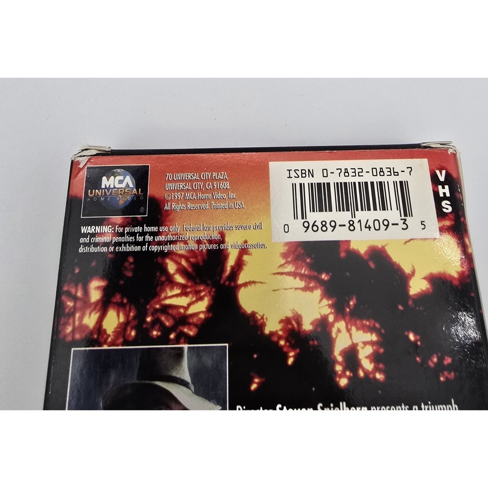 Universal Jurassic Park VHS 1994 Spielberg Jeff Goldblum Vintage Open - Picture 7 of 7